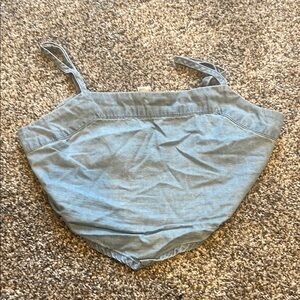 Forever 21 Blue Crop Top